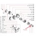 DC15 DC25 Large Bearing Cog