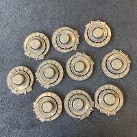 10x DC14 Post Filter Lids